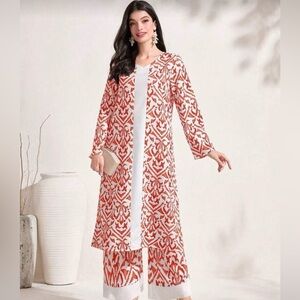 New 2 Pcs Outfits/abaya  Set Size S